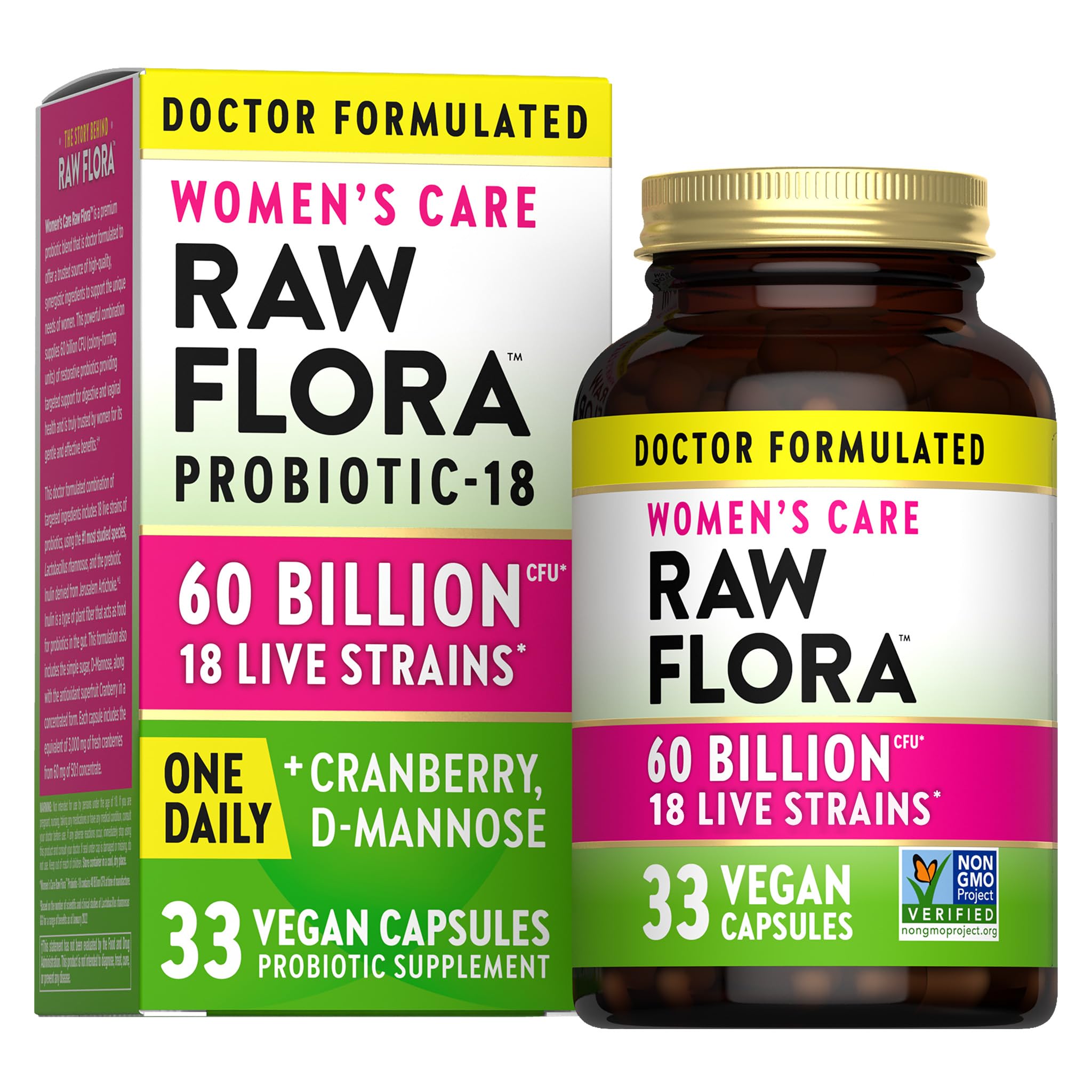 Nature's Truth frasco Raw Flora frontal, presenta 60 mil millones UFC