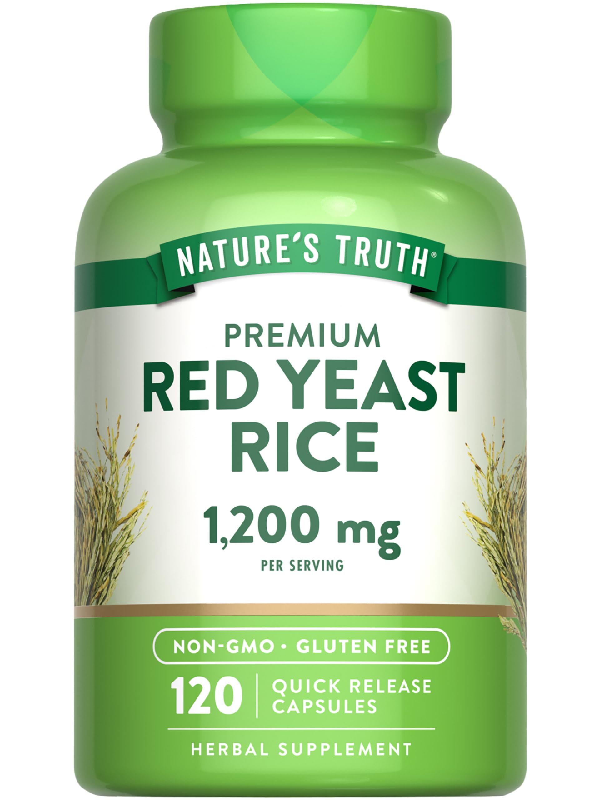 Nature's Truth frasco frontal con etiqueta clara y confianza de marca