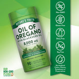 Nature's Truth softgel en mano para demostrar practicidad diaria