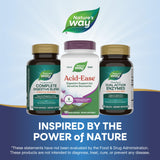 Nature's Way etiqueta nutricional ampliada con ingredientes y dosis claras