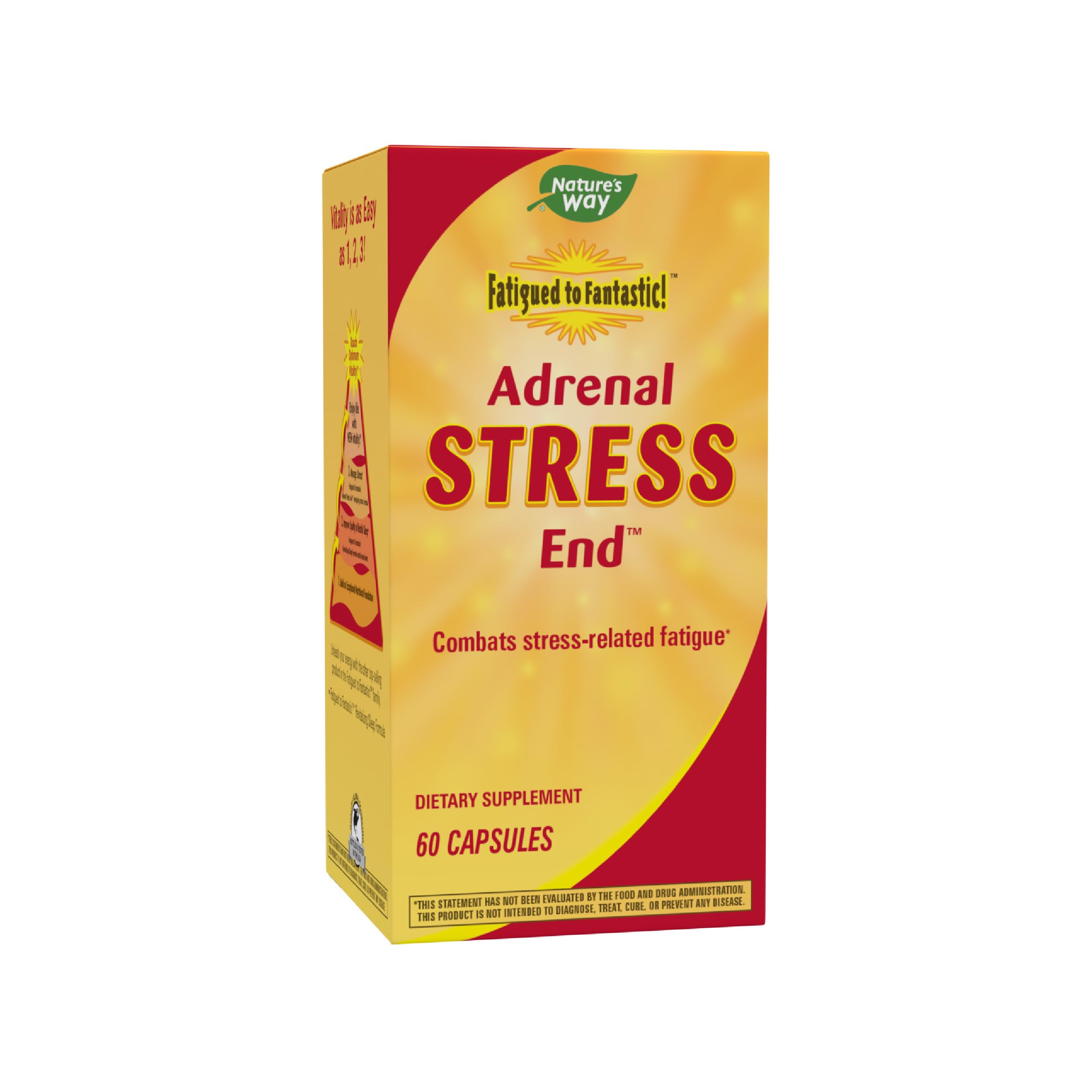 Nature's Way frasco frontal mostrando etiqueta y beneficios
