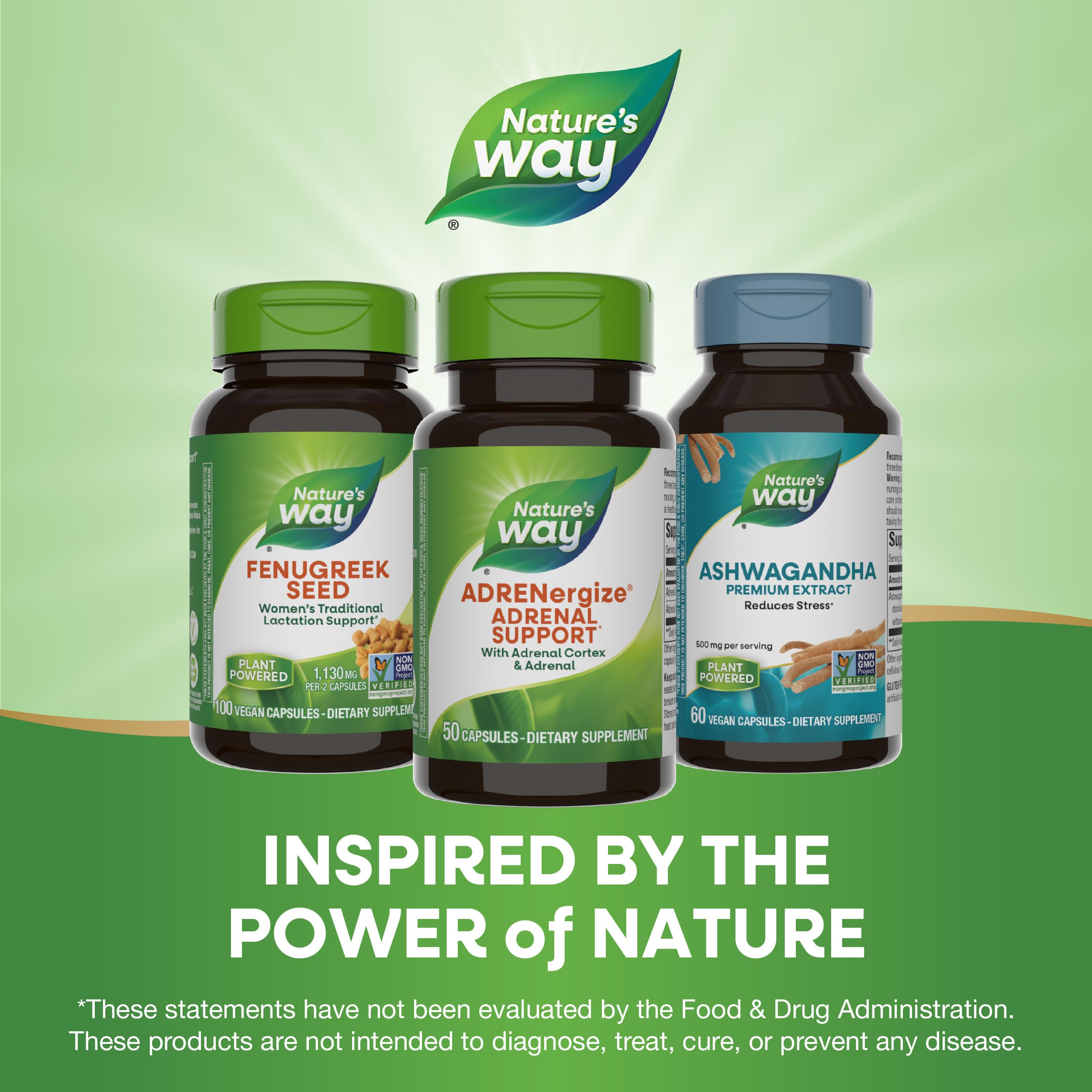 Nature's Way ADRENergize en ambiente de bienestar, integra en rutina diaria