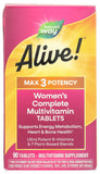 Nature's Way etiqueta nutricional ampliada mostrando ingredientes