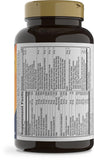 Nature's Way etiqueta nutricional con valores diarios y forma de B12 activa