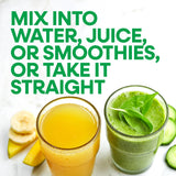 Nature's Way etiqueta nutricional y lista de ingredientes visibles