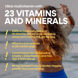 Nature's Way polvo de frutas y vegetales que complementa vitaminas