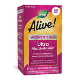 Nature's Way envase frontal del multivitamínico 50+ mostrando beneficio integral
