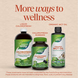 Nature's Way bote abierto que revela cantidad y facilidad de acceso