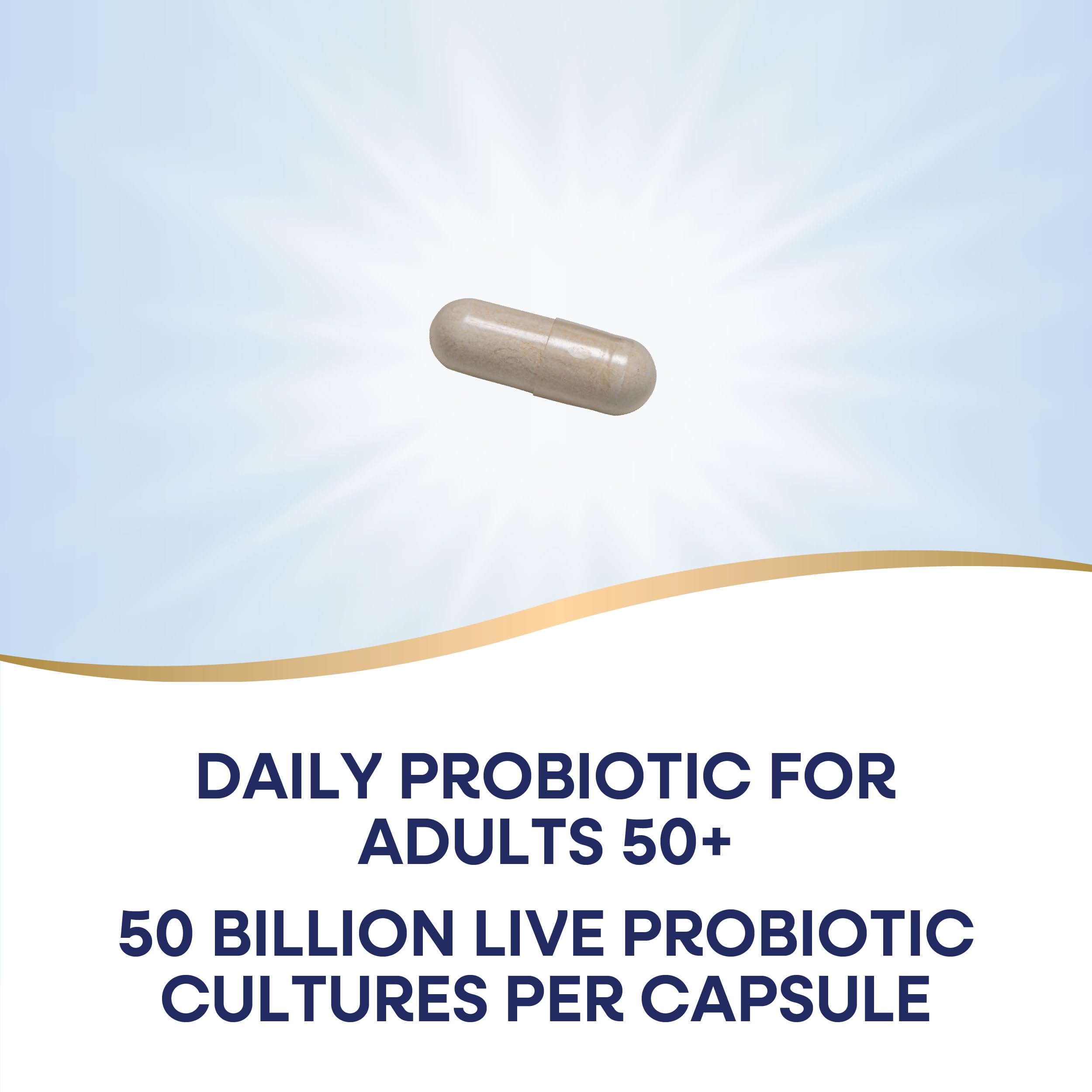 Nature's Way caja abierta con cápsulas destacando dosis mensual y almacenamiento