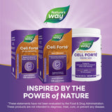 Nature's Way etiqueta con información de ingredientes y recomendaciones