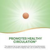 Nature's Way etiqueta con ingredientes clave y claridad informativa