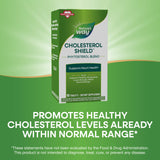 Nature's Way Cholesterol Shield representación de fitoesteroles vegetales y beneficio