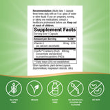 Nature's Way etiqueta con información de 400 mg por porción