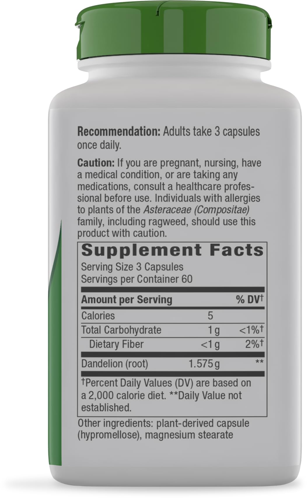Nature's Way ingredientes naturales dispuestos para contexto