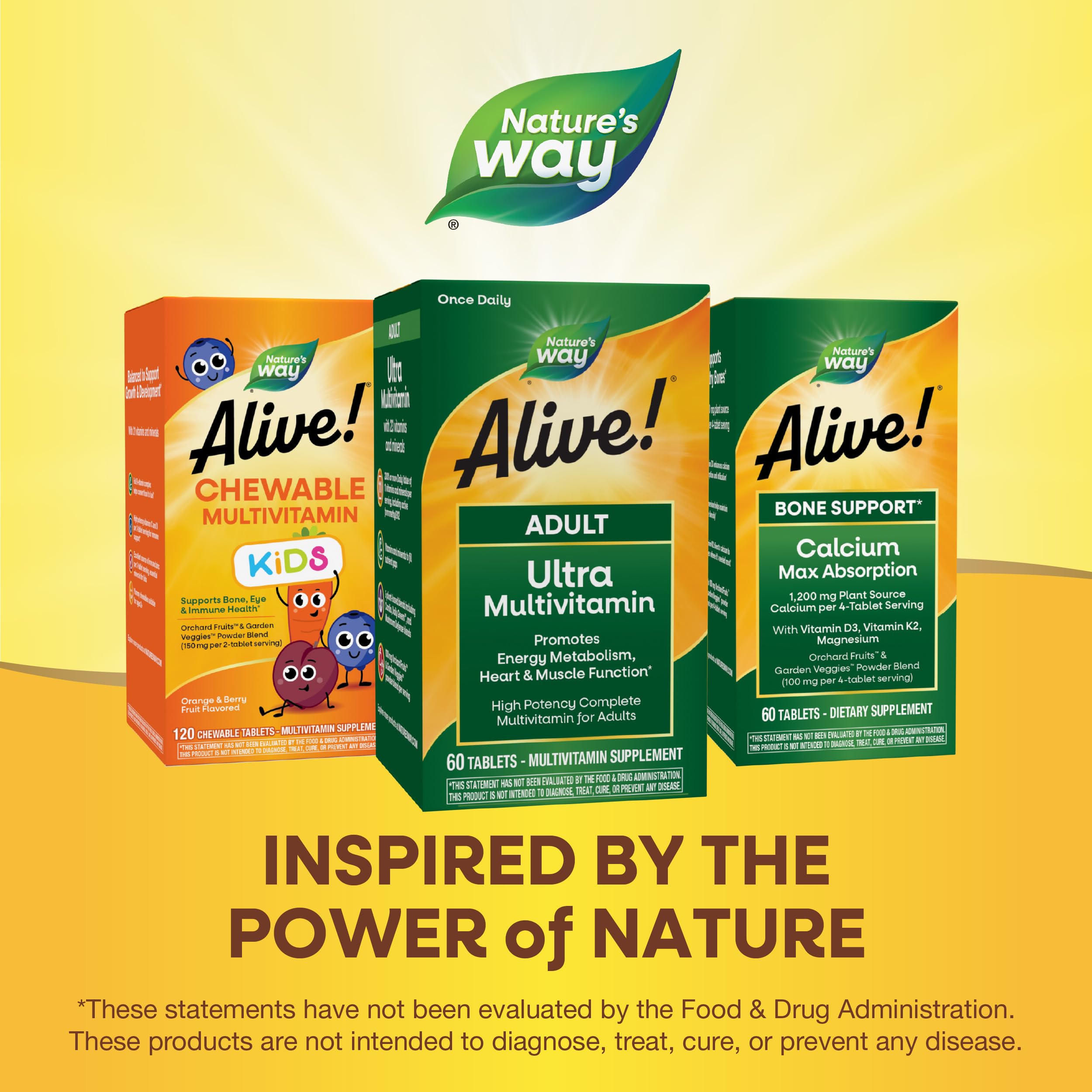 Nature's Way multivitamínico en contexto de estilo de vida activo