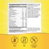 Nature's Way etiqueta nutricional detallada para transparencia de ingredientes
