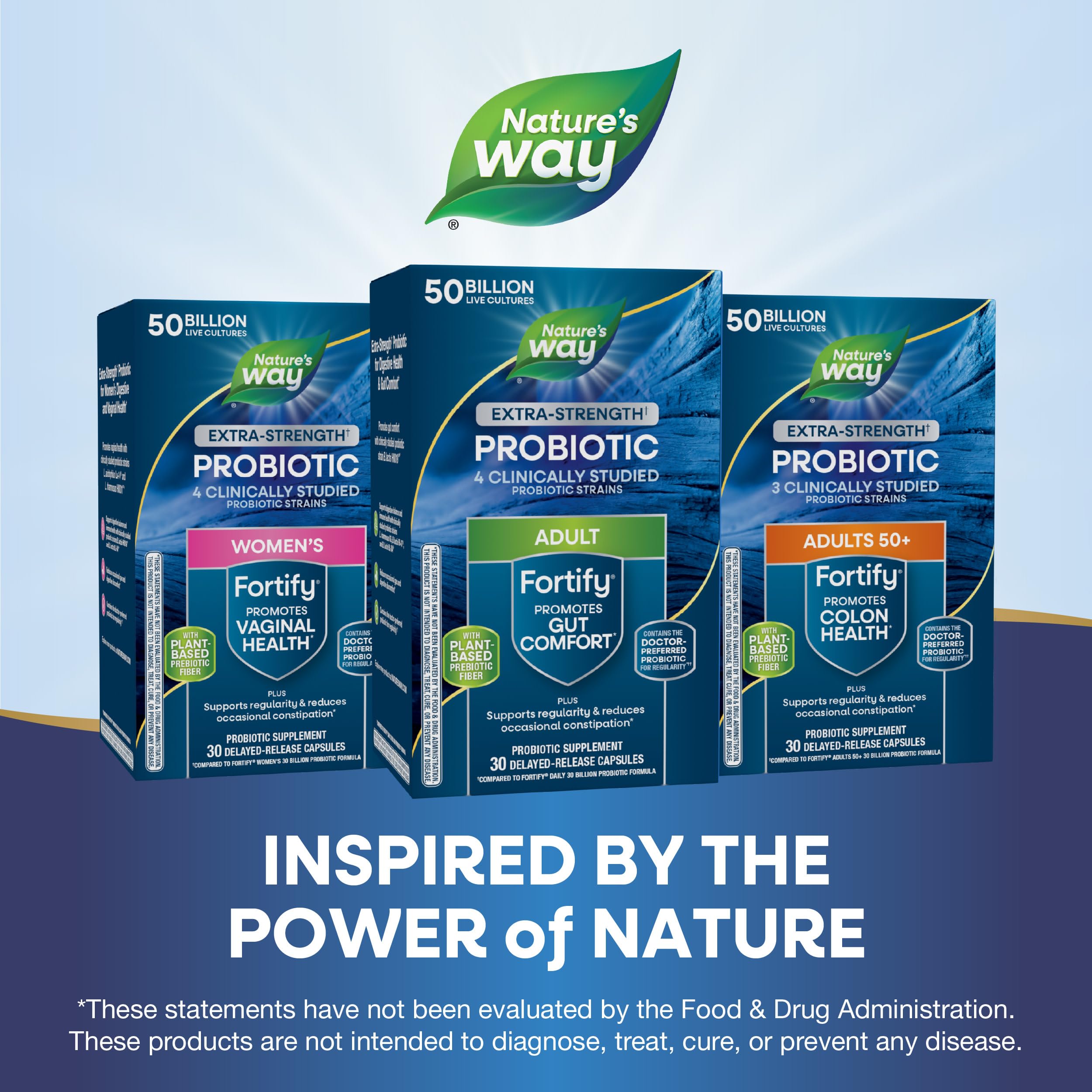 Nature's Way etiqueta nutricional y certificados que inspiran confianza