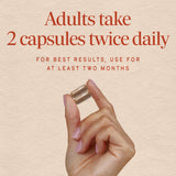 Nature's Way etiqueta nutricional enfocada en 700 mg por porción y claridad informativa