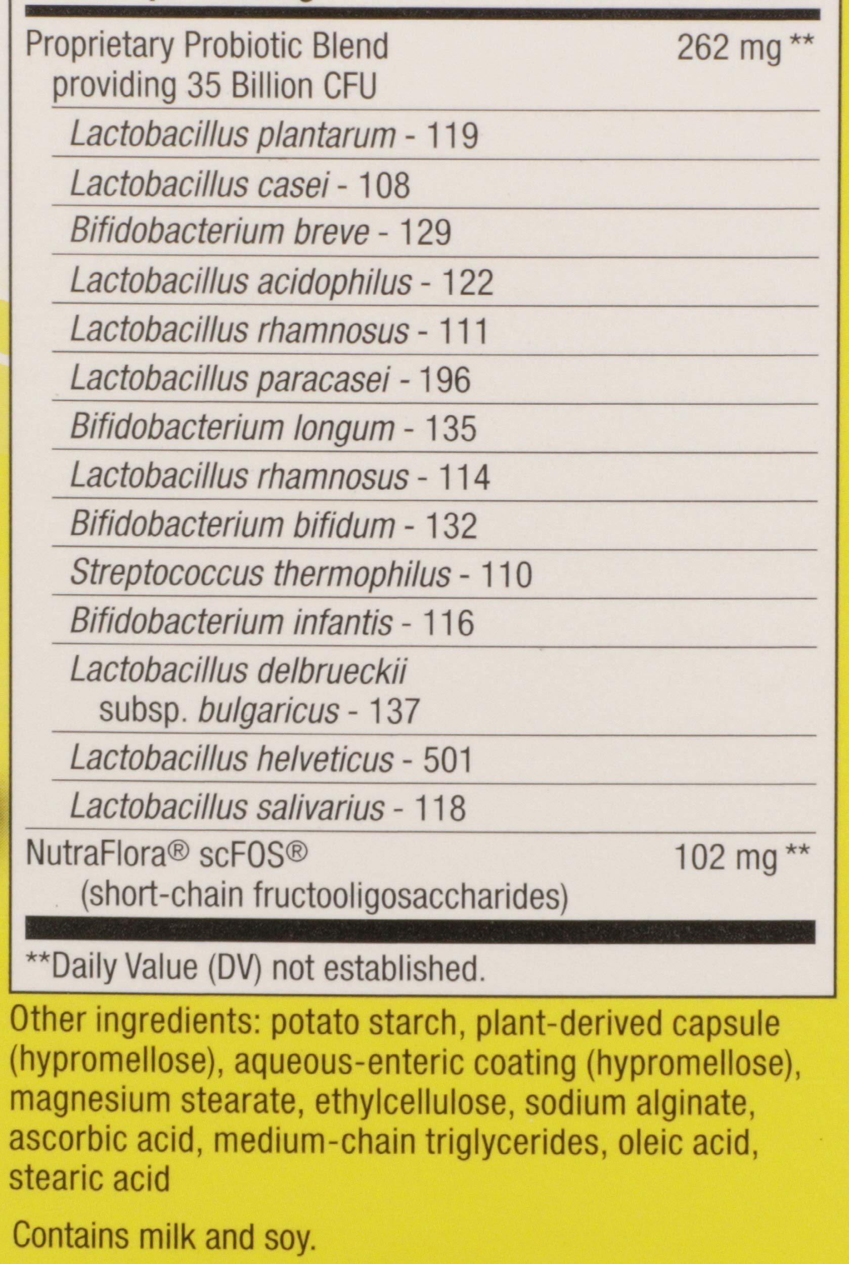 Nature's Way ingredientes prebióticos raíz de achicoria y goma acacia beneficiando microbiota