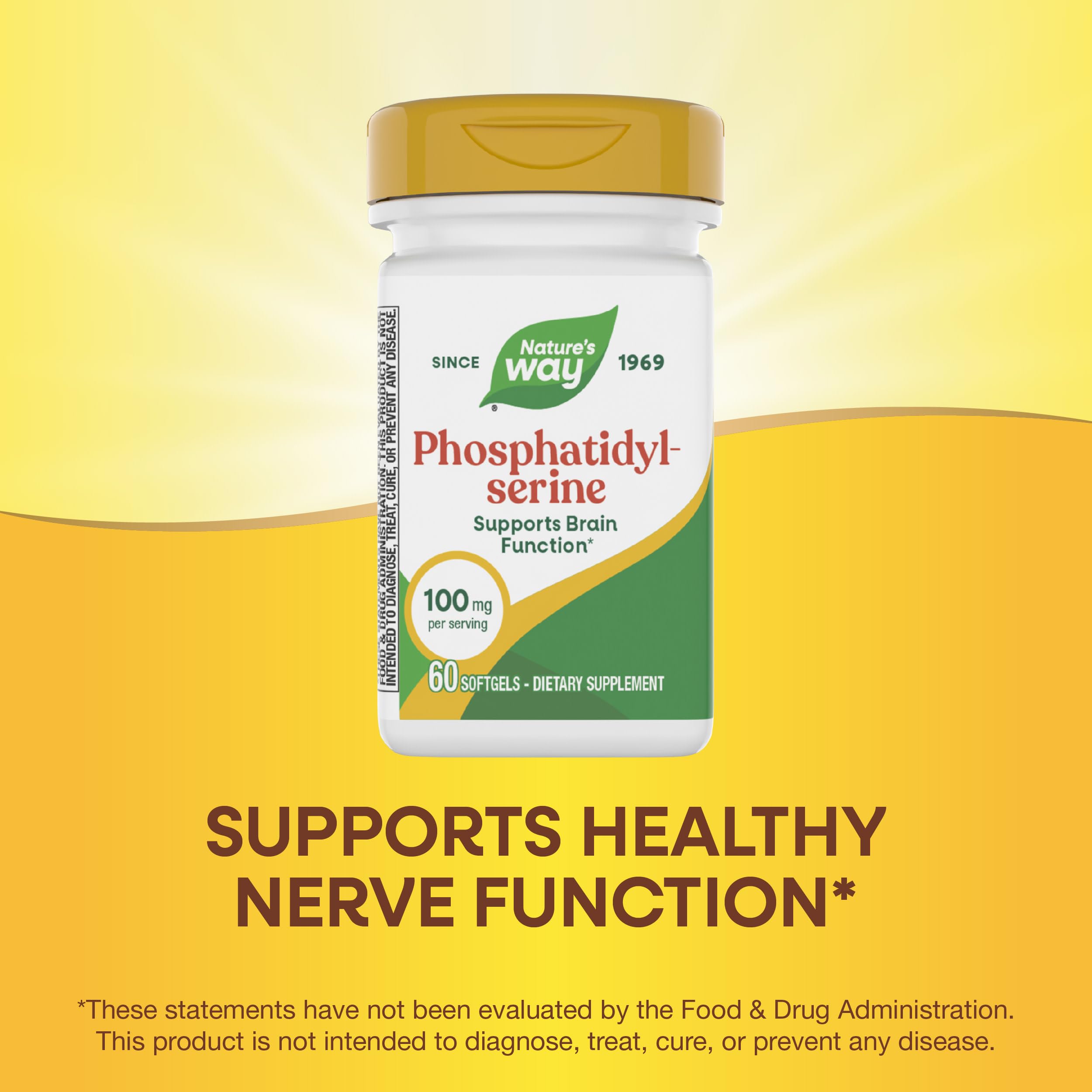 Nature's Way cápsula en mano para escala, beneficio dosificación práctica