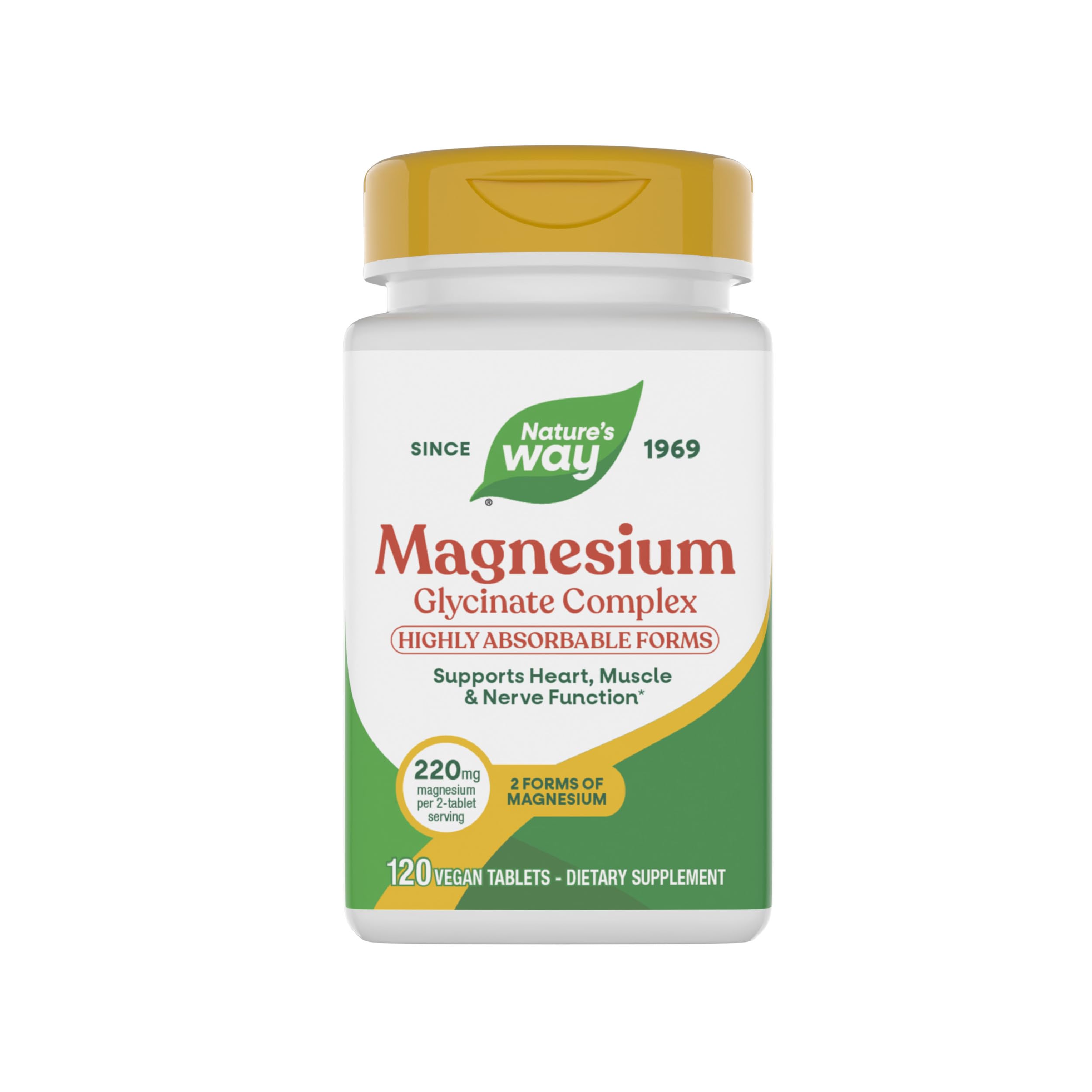 Nature's Way frontal del empaque mostrando beneficios y cantidad