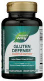 Nature's Way botella frontal mostrando cápsulas, beneficio: apoyo digestivo para gluten y caseína