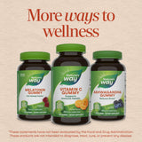 Nature's Way primer plano de pectina vegetal explicando alternativa sin gelatina