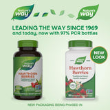 Nature's Way cápsula vegetal abierta resaltando fórmula vegana y limpia