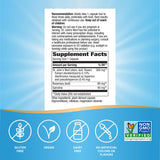 Nature's Way cápsula abierta con extracto, indica pureza y conveniencia