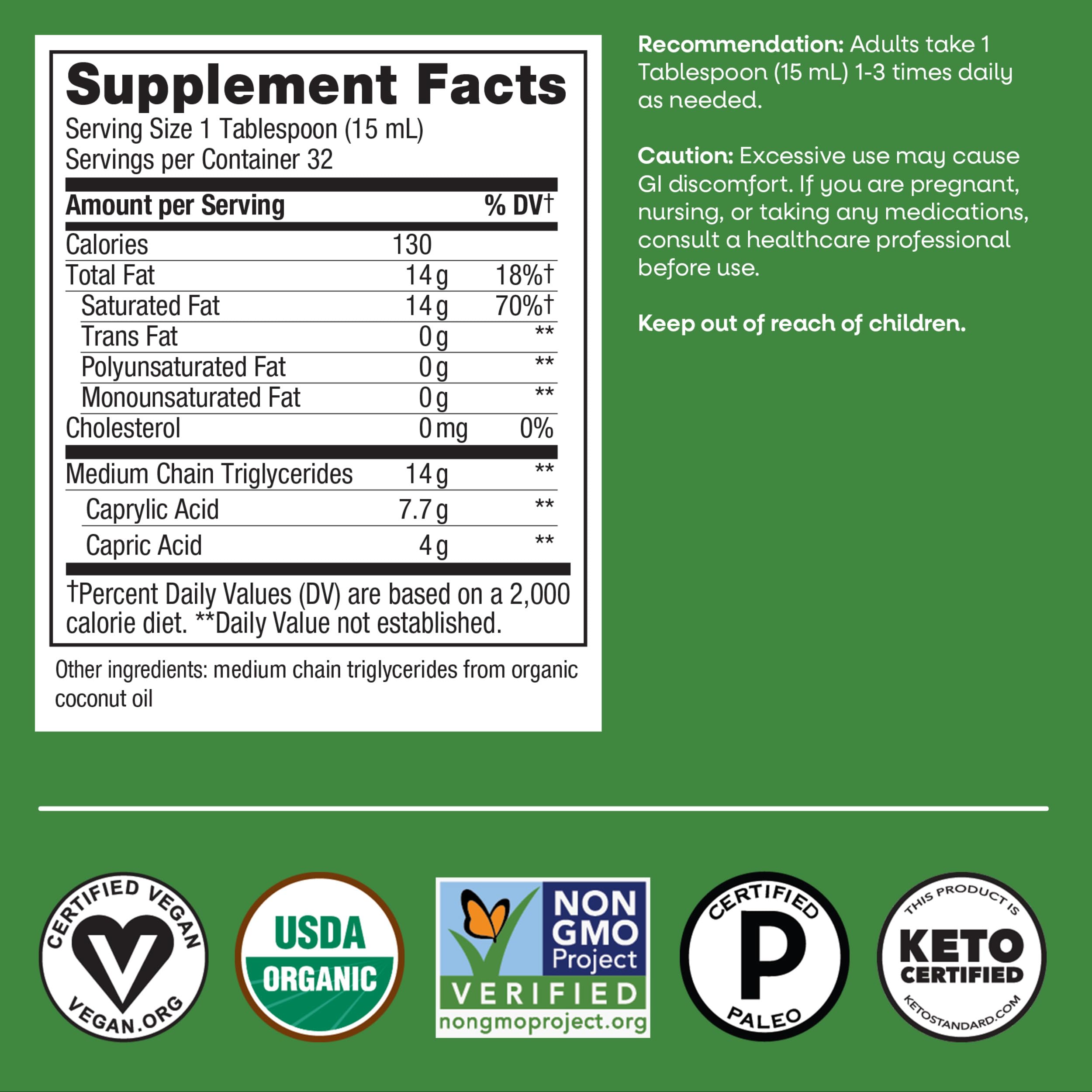 Nature's Way cocos premium usados como origen, demuestra pureza del producto