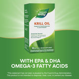 Nature's Way etiqueta nutricional abierta mostrando ingredientes y dosis