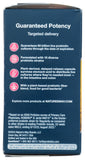 Nature's Way cierre con lista de ingredientes y cepas probióticas destacadas