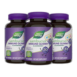 Nature's Way frasco frontal mostrando la etiqueta y beneficio de bienestar infantil