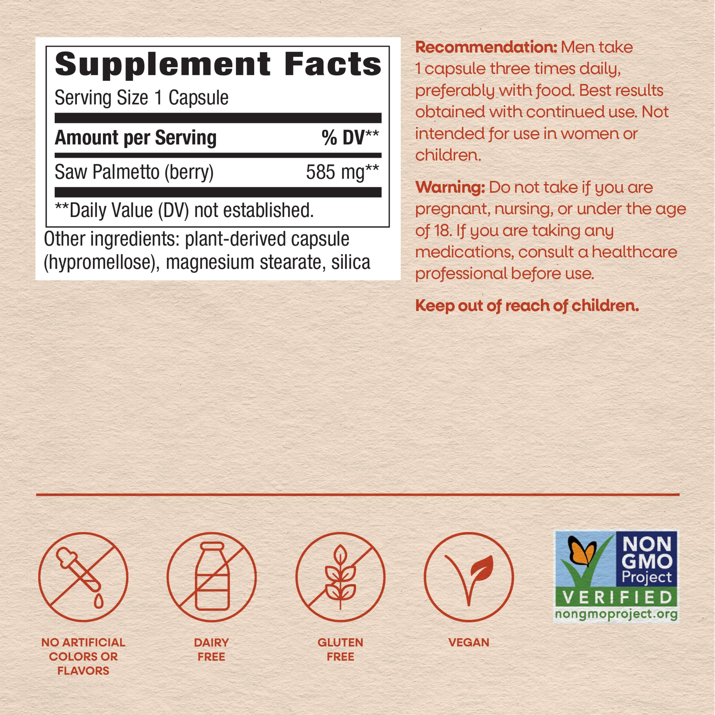 Nature's Way cápsulas sobre mesa de desayuno, beneficio integración en rutina