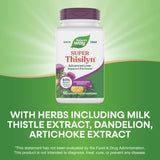 Nature's Way etiqueta legible con dosis y lista de ingredientes