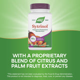 Etiqueta Nature's Way Sytrinol con información nutricional y claridad de ingredientes
