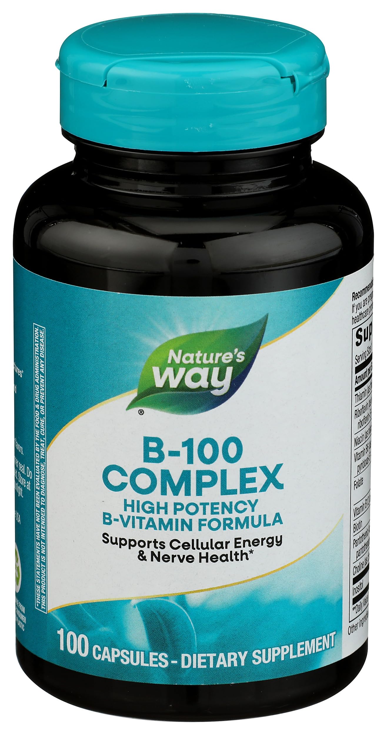 Nature's Way envase frontal mostrando beneficio energético