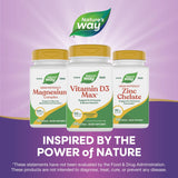 Nature's Way etiqueta nutricional mostrando 125 mcg por cápsula claramente