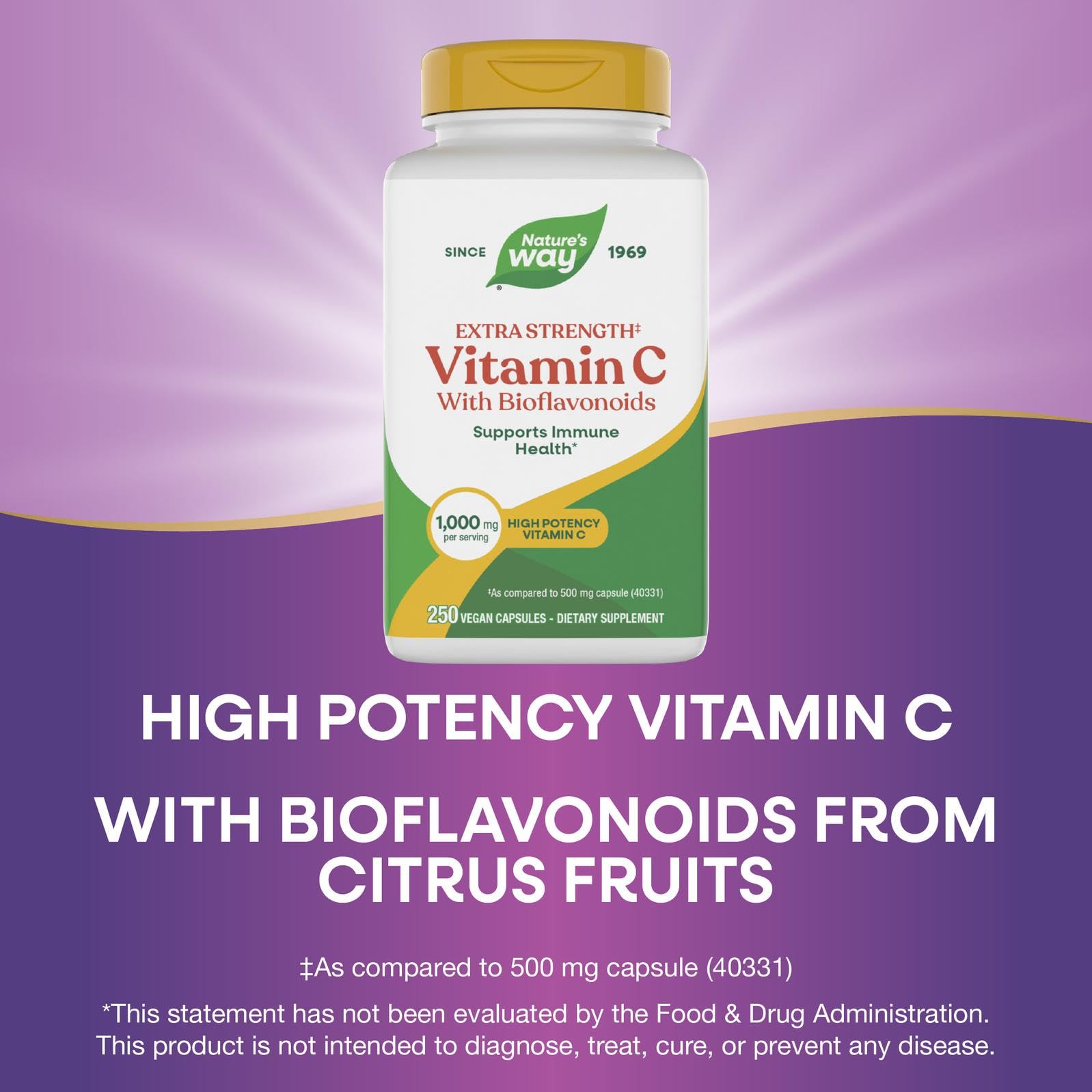 Nature's Way etiqueta con ingredientes y beneficios claros