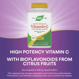 Nature's Way etiqueta con ingredientes y beneficios claros