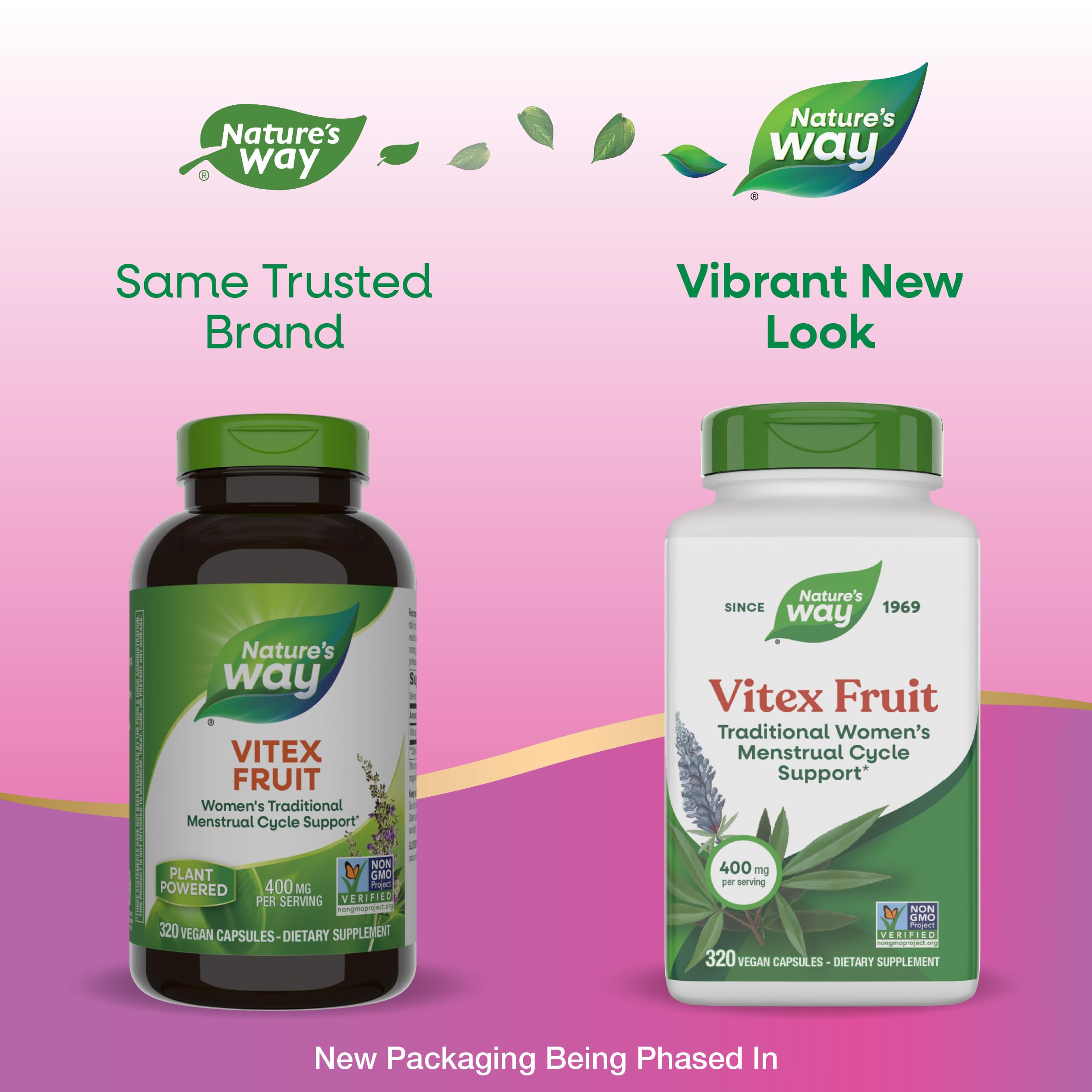 Nature's Way zoom en textura del fruto de vitex que evidencia origen natural