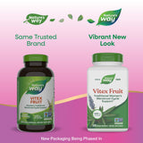 Nature's Way zoom en textura del fruto de vitex que evidencia origen natural