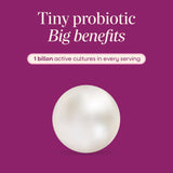 Nature's Way primer plano de un softgel Pearl fácil de tragar y tamaño pequeño