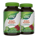 Nature's Way botella frontal con gominolas y beneficio conveniencia diaria