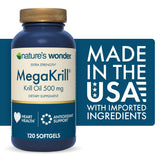 Nature's Wonder etiqueta con ingredientes y datos de calidad visibles