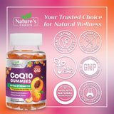 Nature's Choice etiqueta en zoom mostrando información de alta absorción