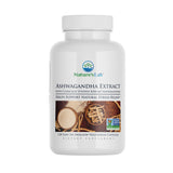 Nature's Lab botella frontal mostrando KSM66 y beneficio de apoyo diario