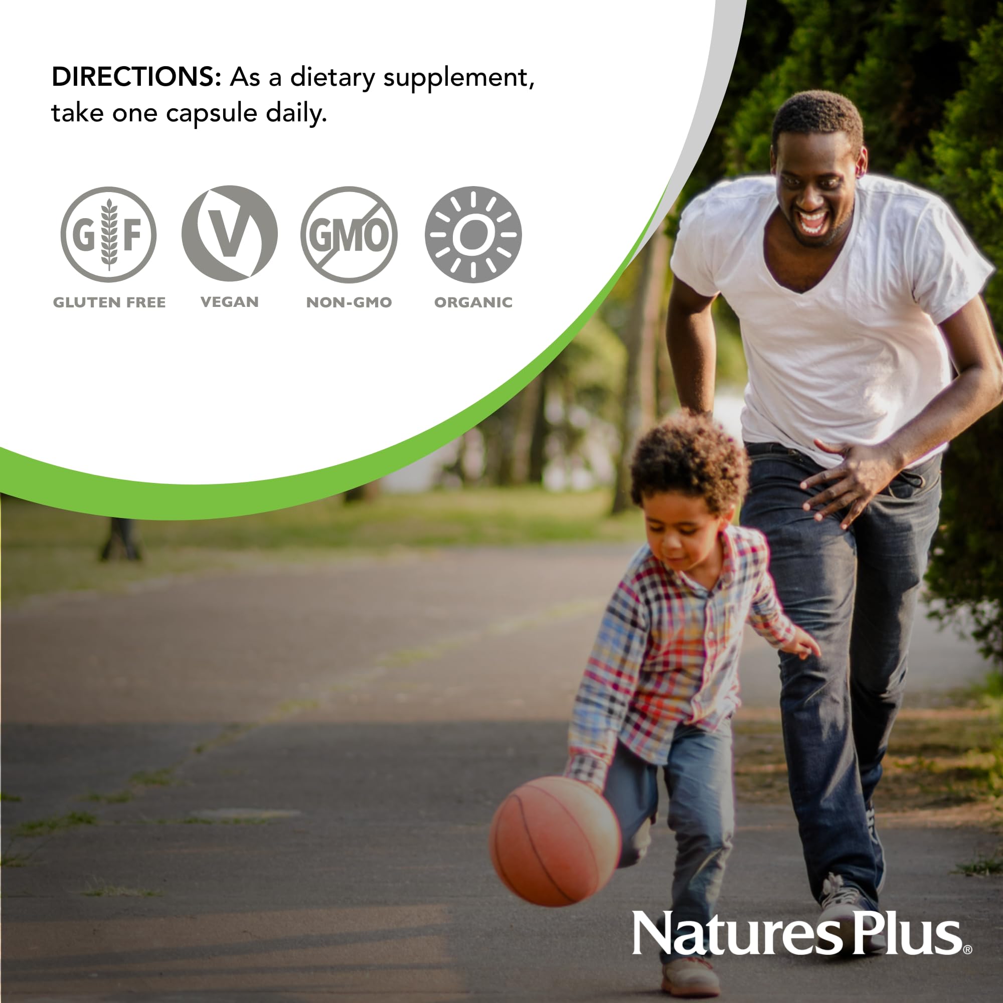 NaturesPlus producto en entorno de cocina saludable sugiriendo uso diario