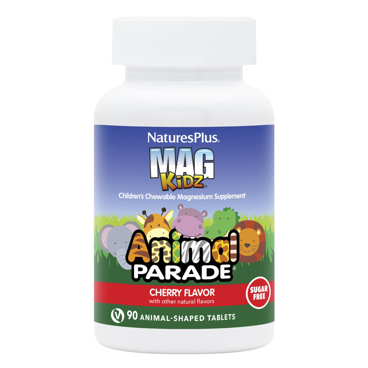 NaturesPlus envase frontal mostrando el diseño divertido y beneficios