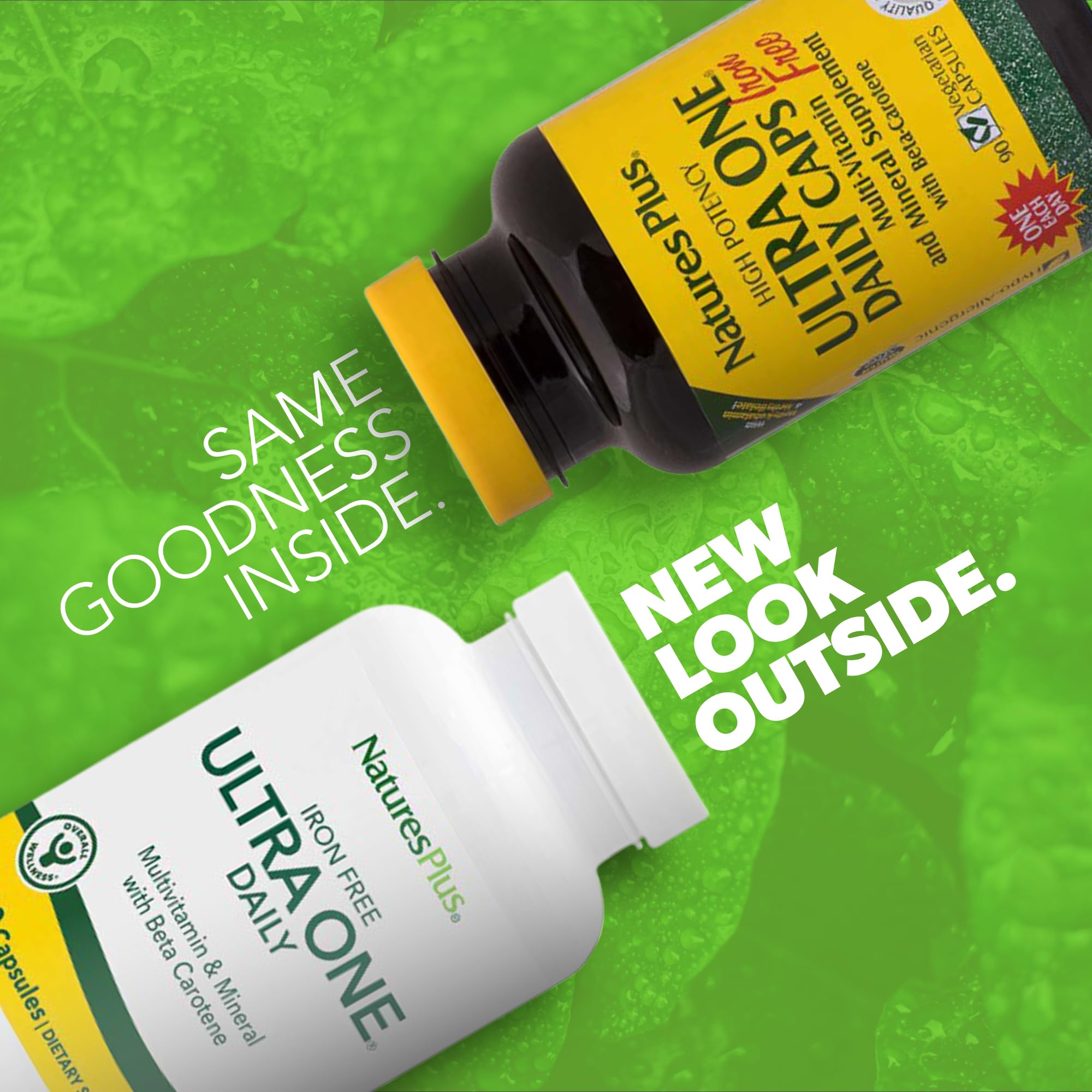 NaturesPlus cápsula en primer plano textura y fácil disolución